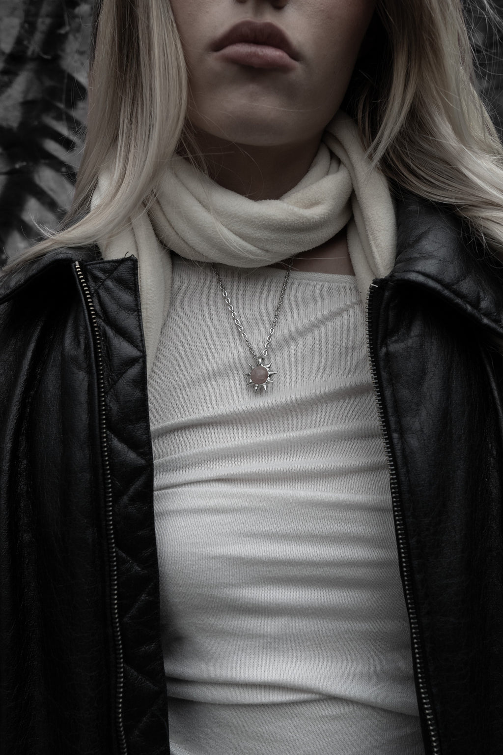 Rose Quartz Necklace 003