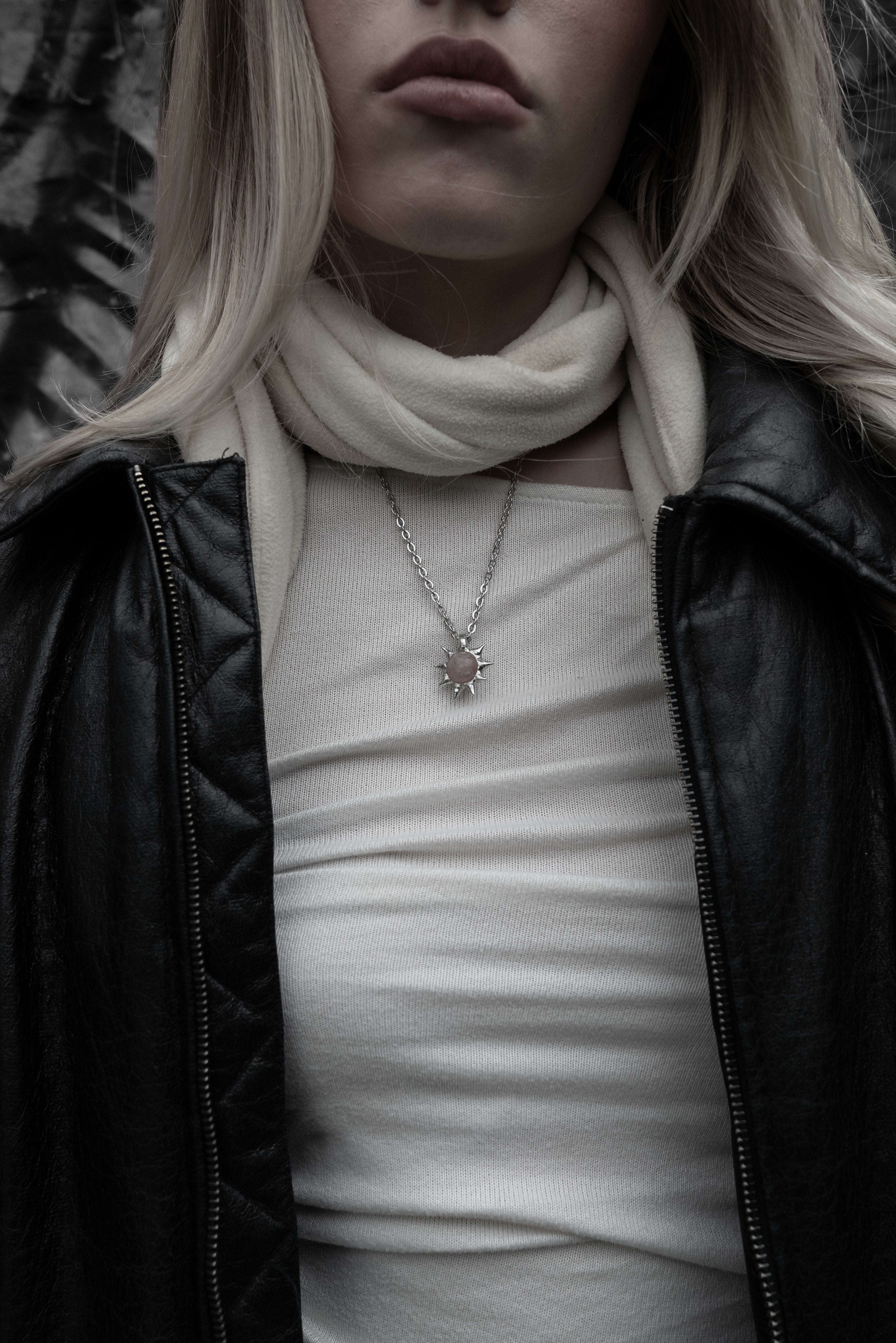 Rose Quartz Necklace 003