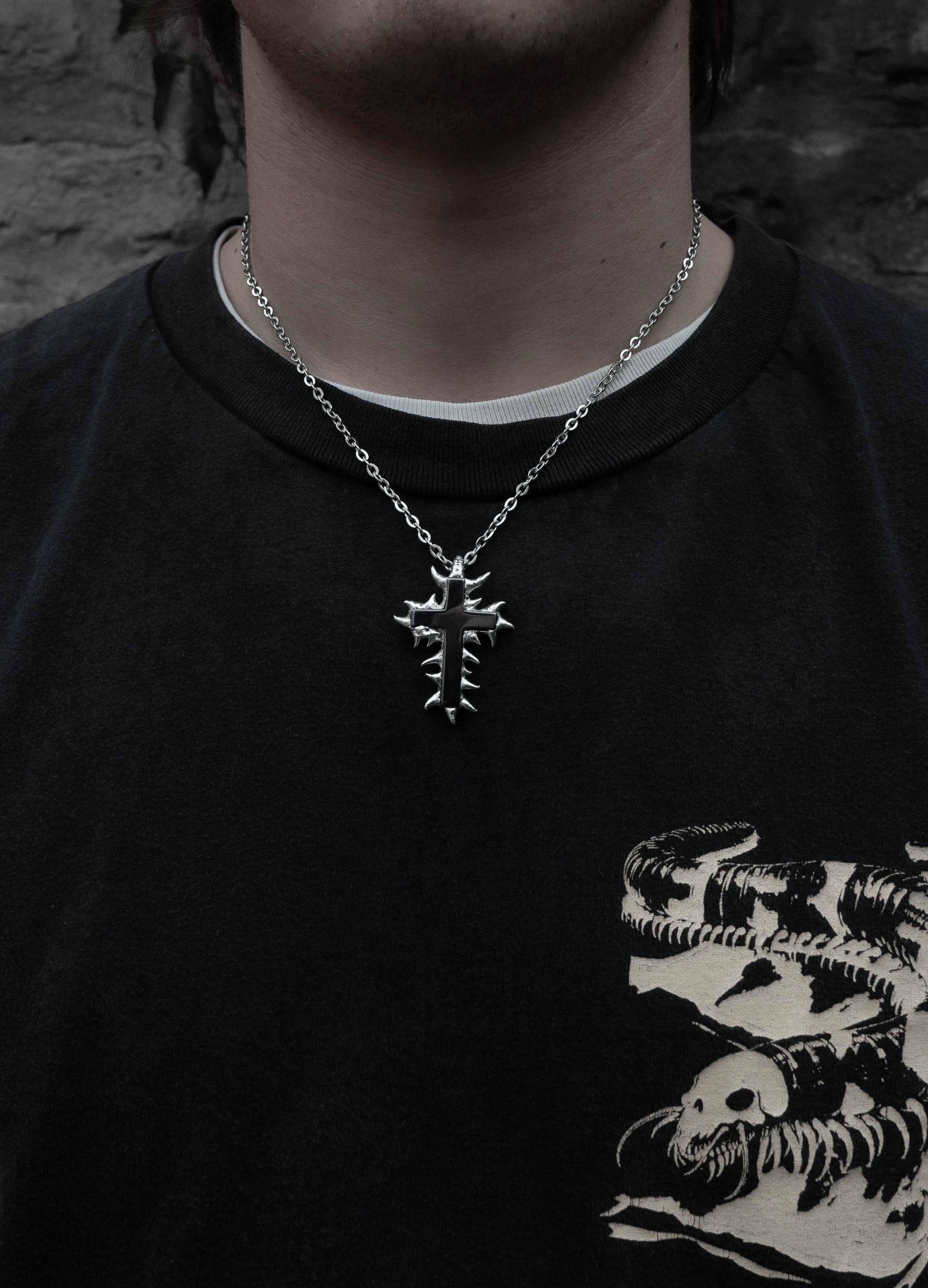 Thorned Cross Pendant