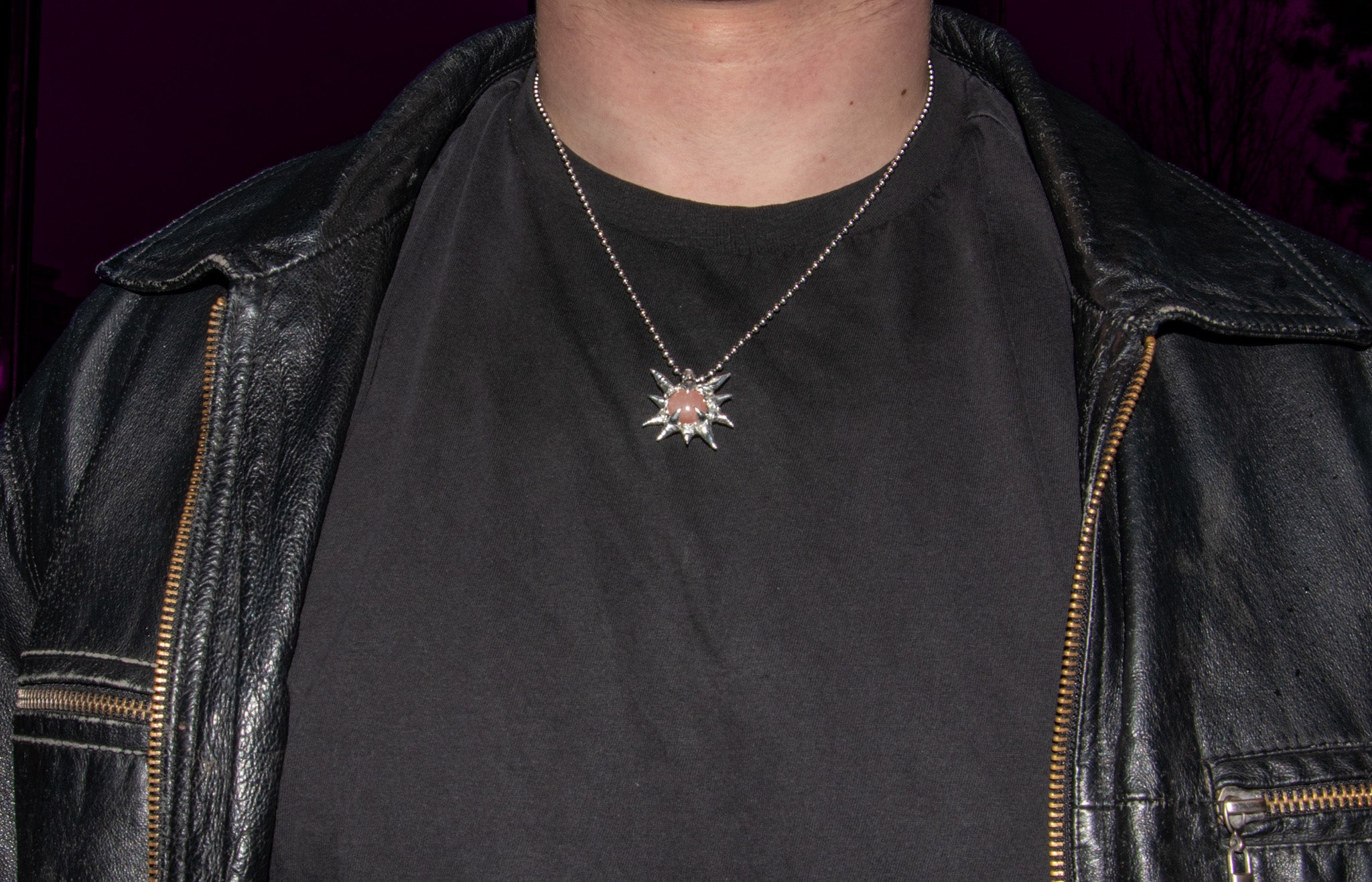 Rose Quartz Necklace 005