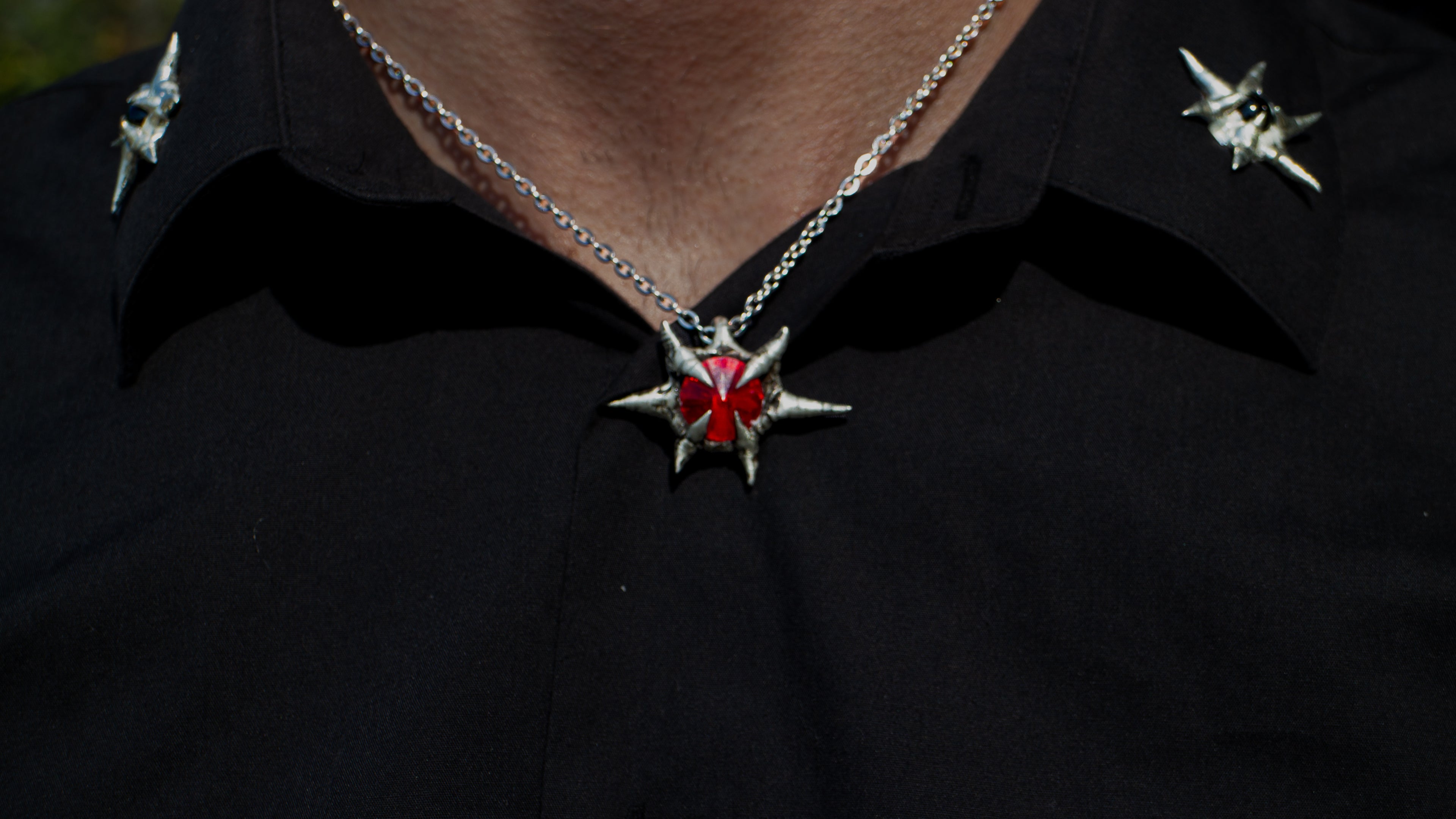 Termin Logo Necklace (red)